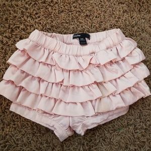 Baby Gap silky ruffle shorts